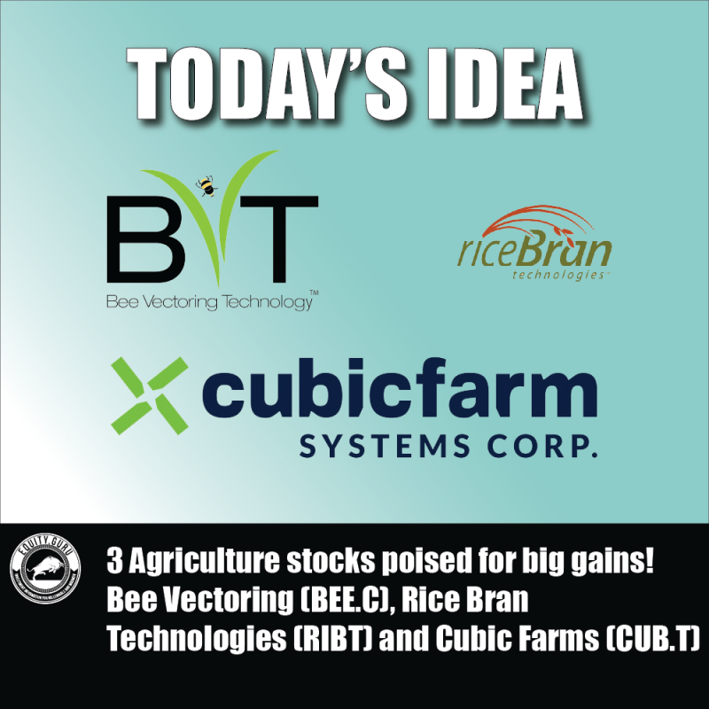 3 Agriculture stocks poised for big gains!