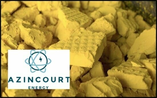 Azincourt Energy (AAZ.V) advances East Preston Uranium Project