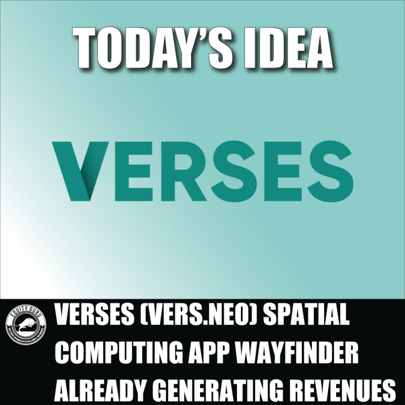 Verses (VERS.NEO) spatial computing app Wayfinder already generating revenues