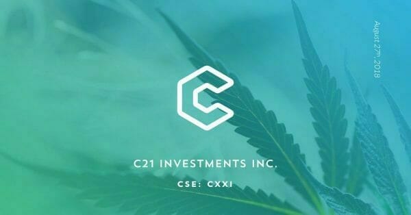 C21 Investments (CXXI.C) buys Oregon-based marijuana producer, sets stage for broad U.S. expansion