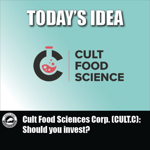 Cult Food Sciences Corp. (CULT.C): Should you invest?