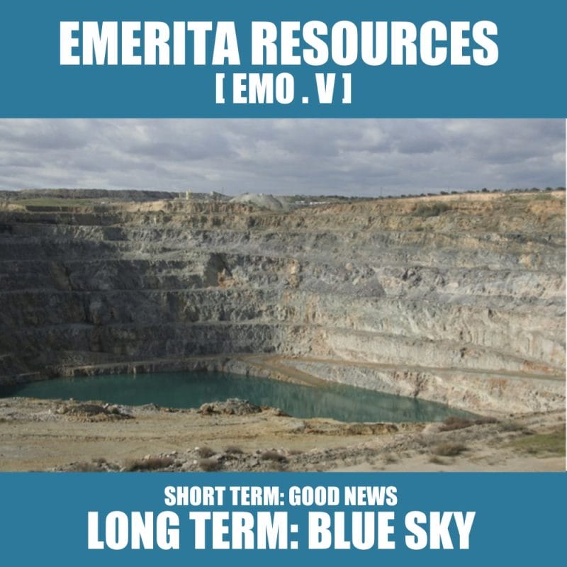Friday Forensic: Is the run on Emerita Resources (EMO.V) sustainable?