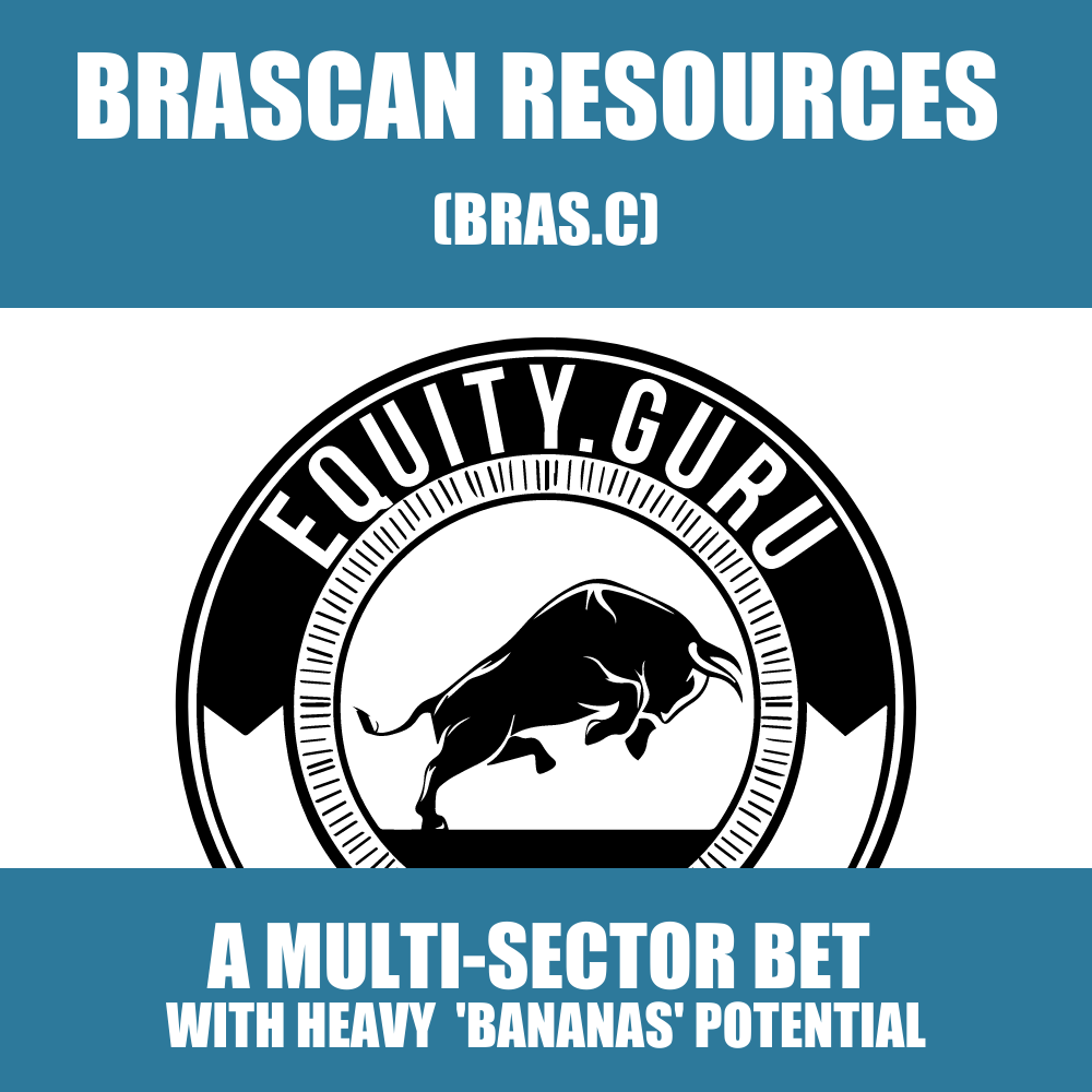Brascan Resources (BRAS.C): A multi-sector bet with heavily undervalued ‘bananas’ potential