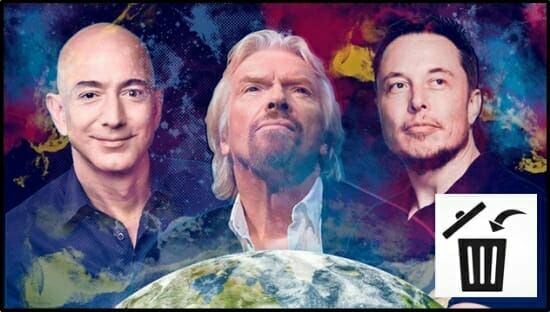 Bezos (AMZN.Q), Branson (SPCE.Q), Musk (TSLA.Q) – how 3 billionaires with big egos are wasting space