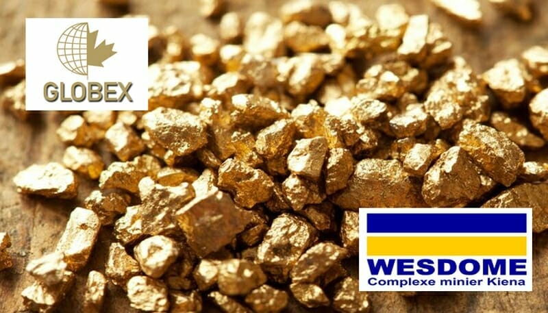 Globex Mining (GMX.T) sells Tarmac Gold Property to Wesdome (WDO.T) after 41.2 grams/tonne gold over 51.1 metres hit at the Kiena Mine Complex