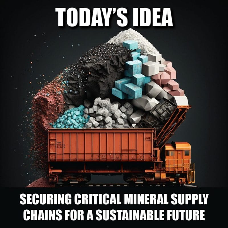 Green Energy Revolution: Securing Critical Mineral Supply Chains for a Sustainable Energy Future