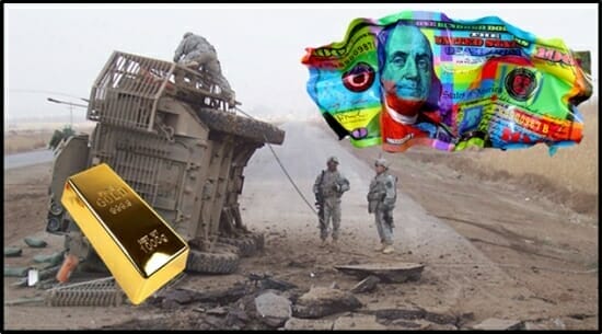 Gold (GLD.NYSE): Is the U.S. too broke to fight another war?