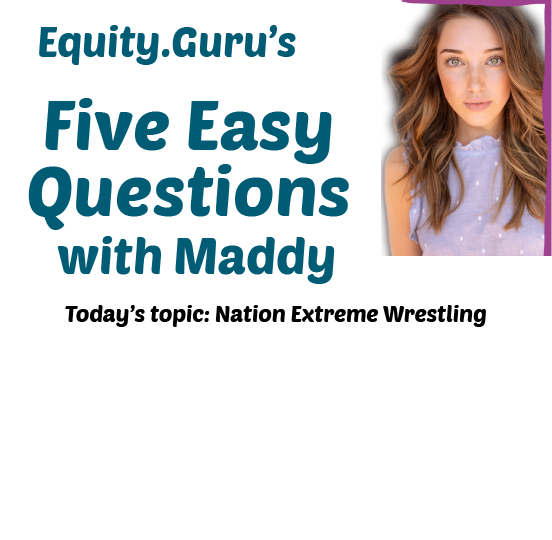 NEW (Nation Extreme Wrestling) – Five Easy Questions with Maddy