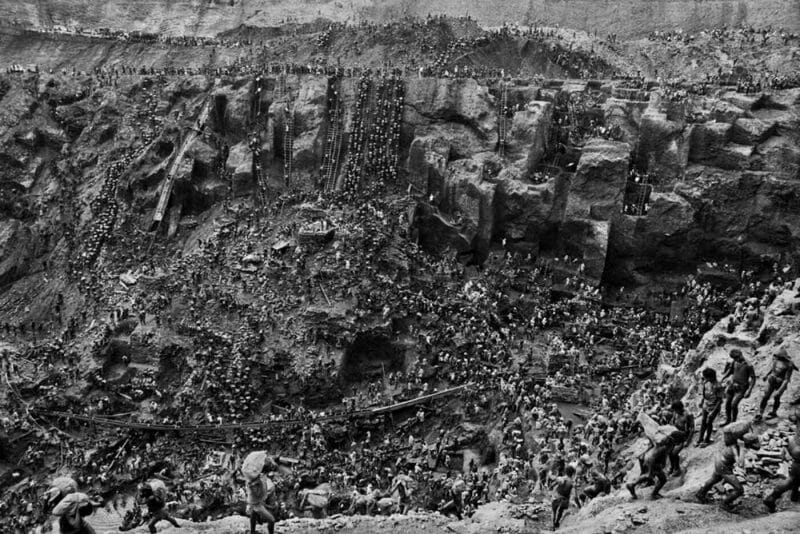 Serra Pelada was a large gold mine in Brazil.