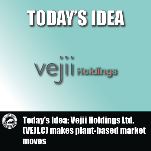 Today’s Idea: Vejii Holdings Ltd. (VEJI.C) makes plant-based market moves