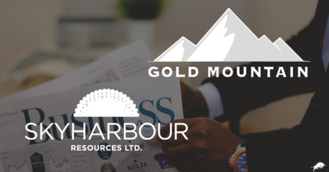 News round-up: Gold Mountain (GMTN.V) and Skyharbour (SYH.V)
