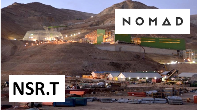 Nomad Royalty (NSR.T) acquires stake in Chilean copper mine, now eligible for the NYSE