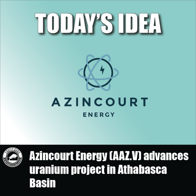 Azincourt Energy (AAZ.V) advances uranium project in Athabasca Basin