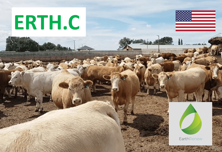 Earthrenew (ERTH.C) signs an L.O.I. with 50,000 cattle facility in the U.S.