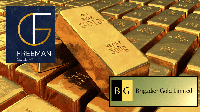 Freeman Gold (FMAN.C) and Brigadier Gold (BRG.V) advance gold projects in the USA and Mexico as Janet Yellen fires up the printing press (again)