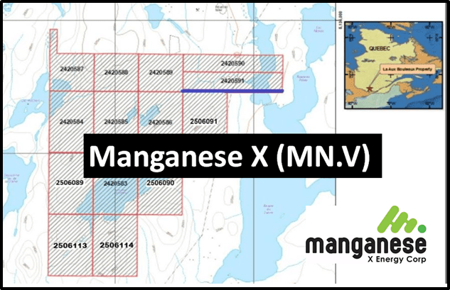 Manganese X (MN.V) spins out Quebec graphite property
