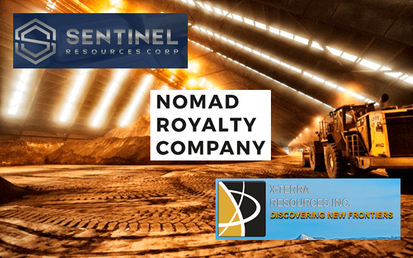 News Round up: Sentinel (SNL.C) acquires 7 Australian silver concessions, X-terra (XTT.V) starts drilling, Nomad’s (NSR.T) preliminary Q3, 2020 results