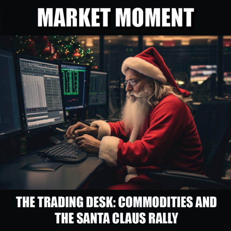 The Trading Desk: Commodities and the Santa Claus Rally