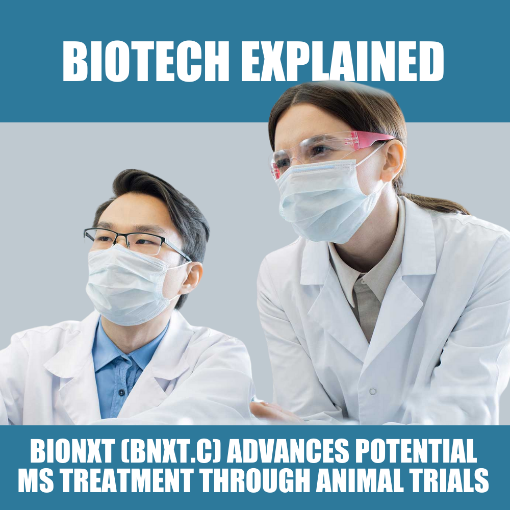 Explaining biotech: Bionxt Solutions (BNXT.C) advances MS product through animal study
