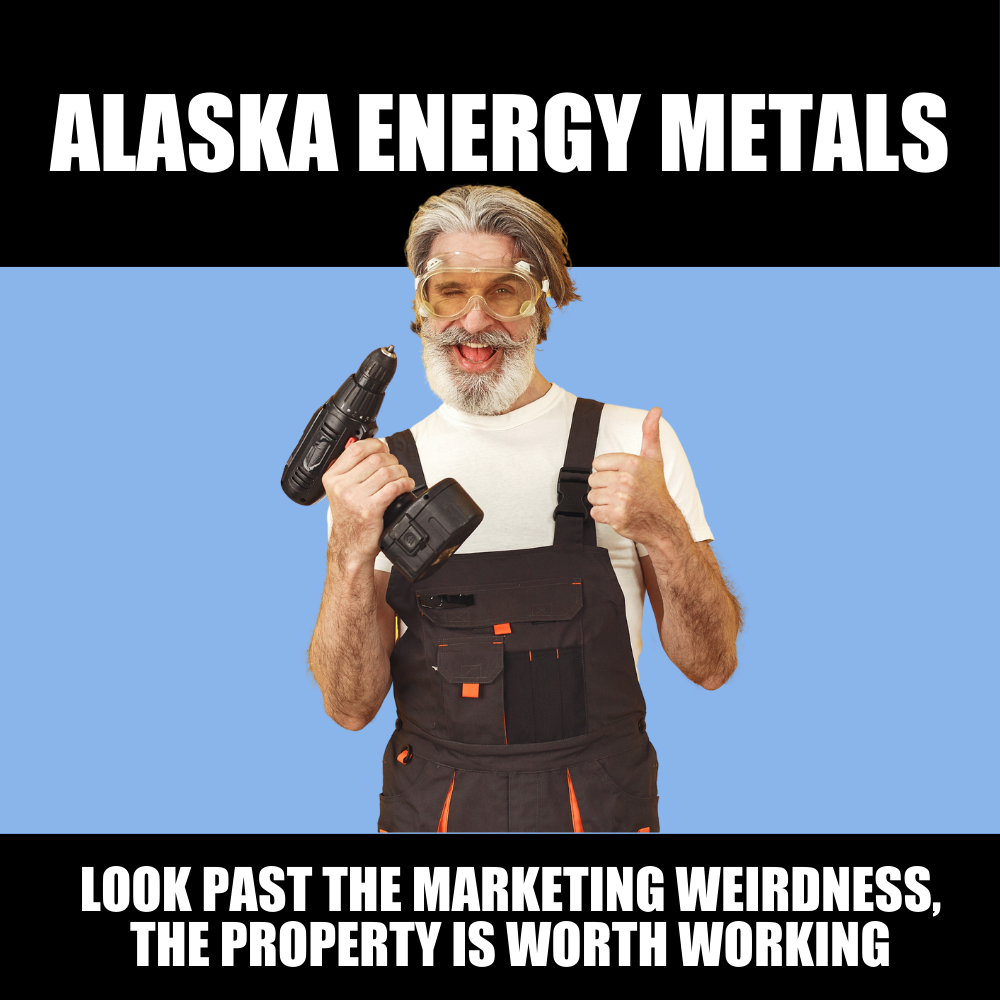 Alaska Energy Metals (AEMC.V): Another great deal the marketing guys burned, but look behind the curtain