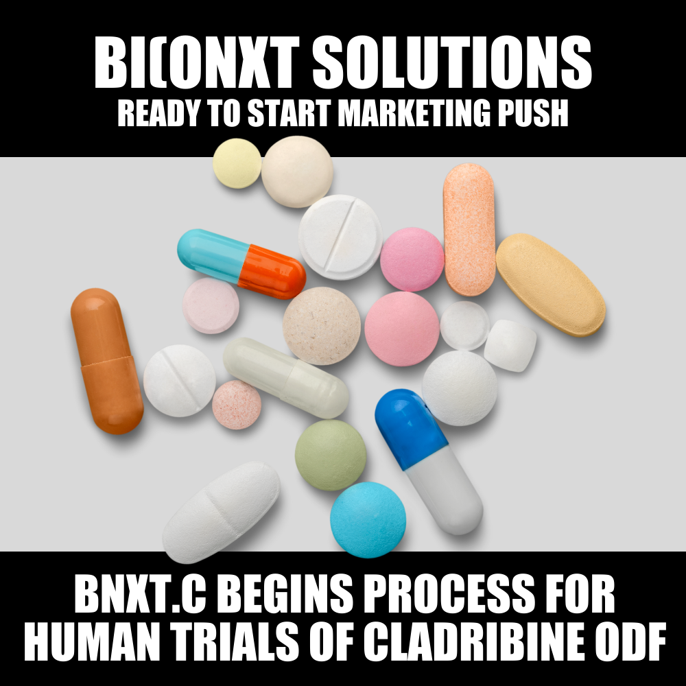 BioNxt Solutions (BNXT.C) to spark marketing as ODF human studies begin