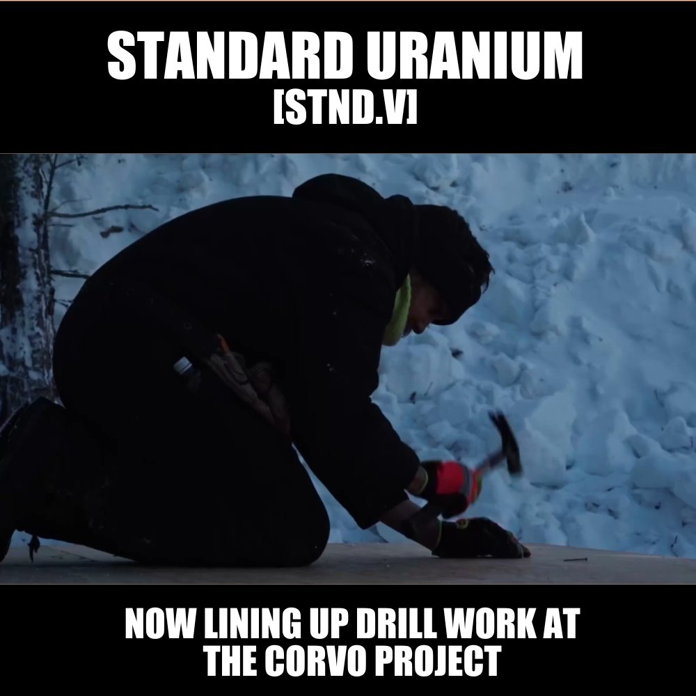 Standard Uranium (STND.V) gears up Corvo project, eyes new drill targets