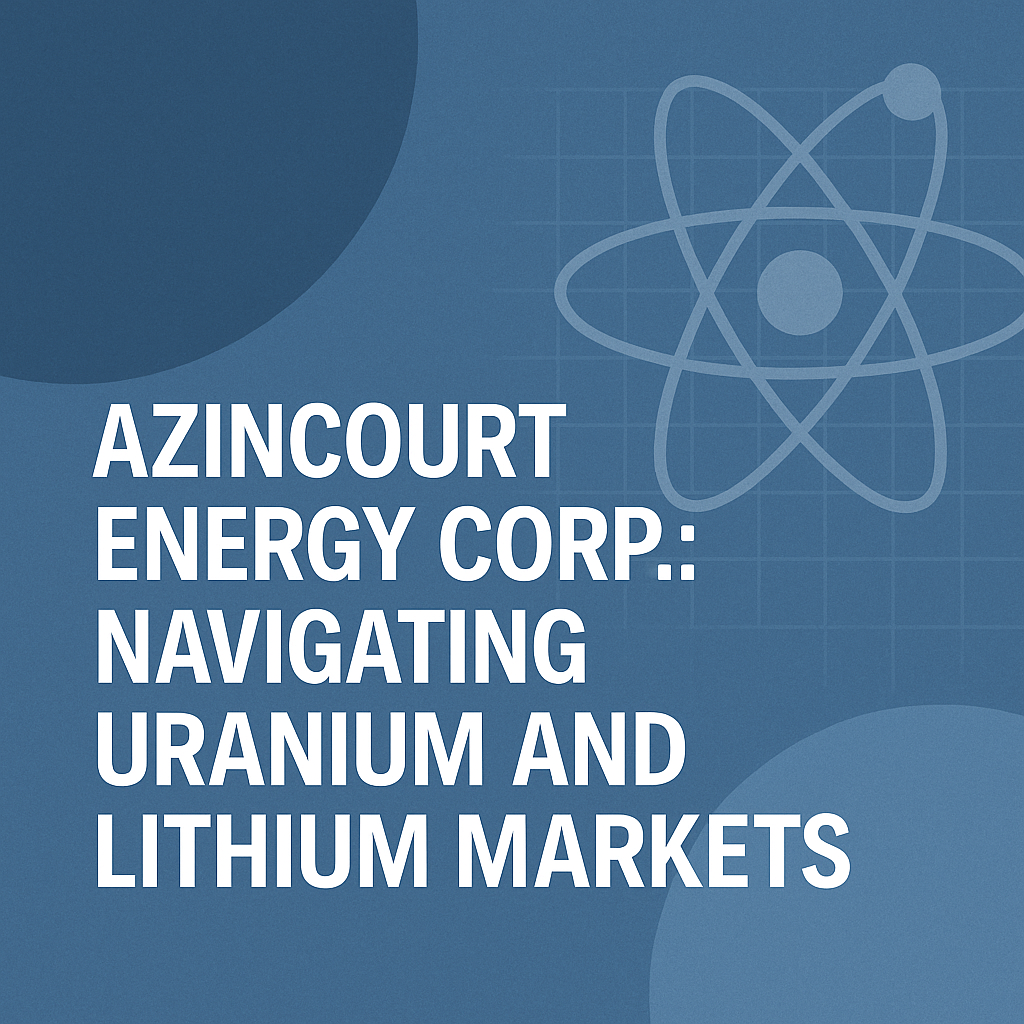 Azincourt Energy Corp.: Navigating Uranium and Lithium Markets